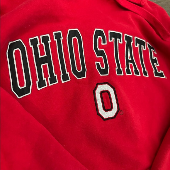Red Ohio State Hoodie - Picture 2 of 6